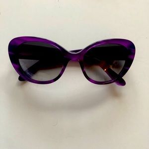 Kate spade New York purple sunglasses